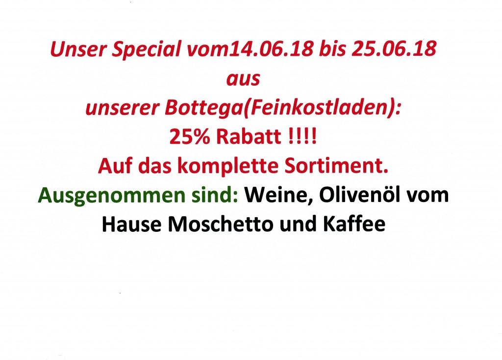 unser special